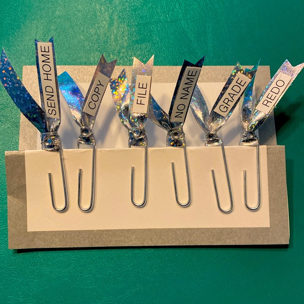 PAPER CLIPS FOR TEACHERS